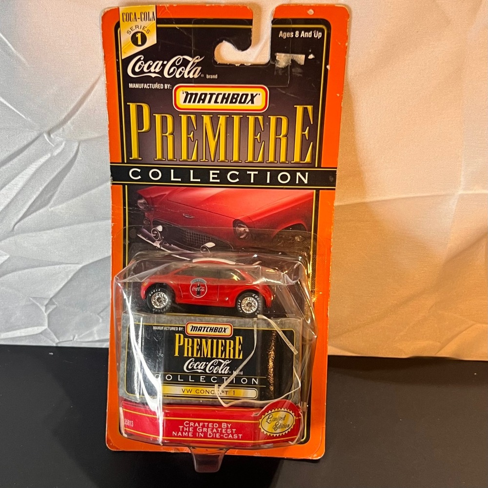 Matchbox VW Concept 1 Coca-Cola Premiere Collection Series 1 Red NIB 35813
